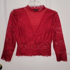 Guess Lace Crop Top